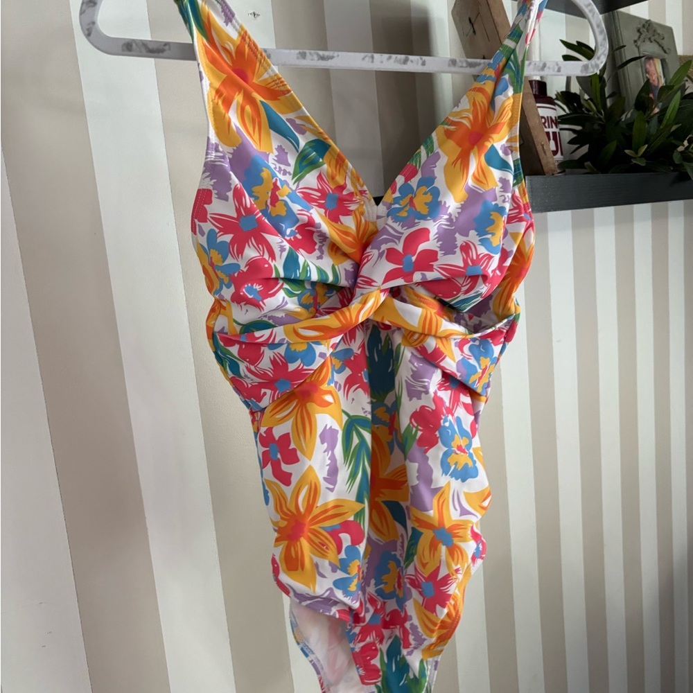 Floral One-Piece Swimsuit